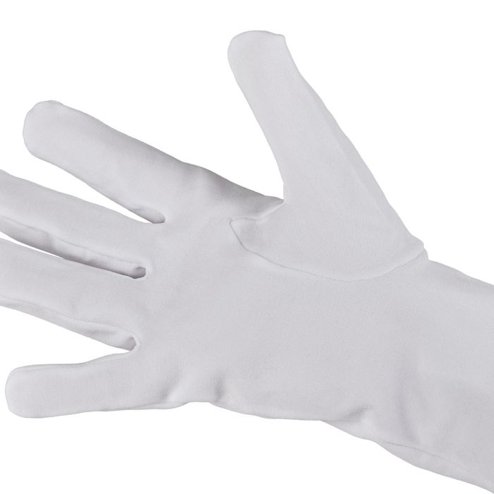 Gant de cérémonie blanc.