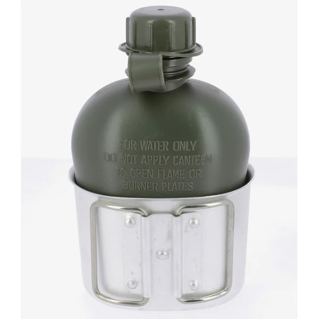 Gourde avec quart / CCE. MILTEC.