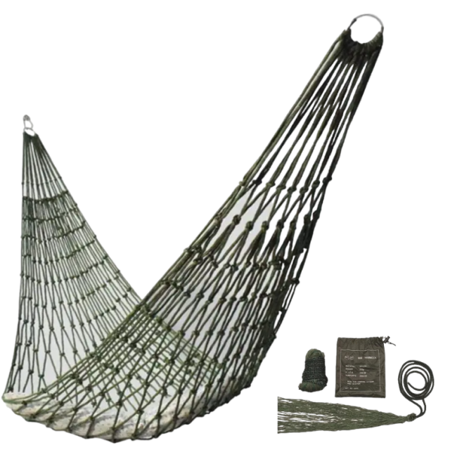 Hamac filet / Vert Olive. MILTEC.