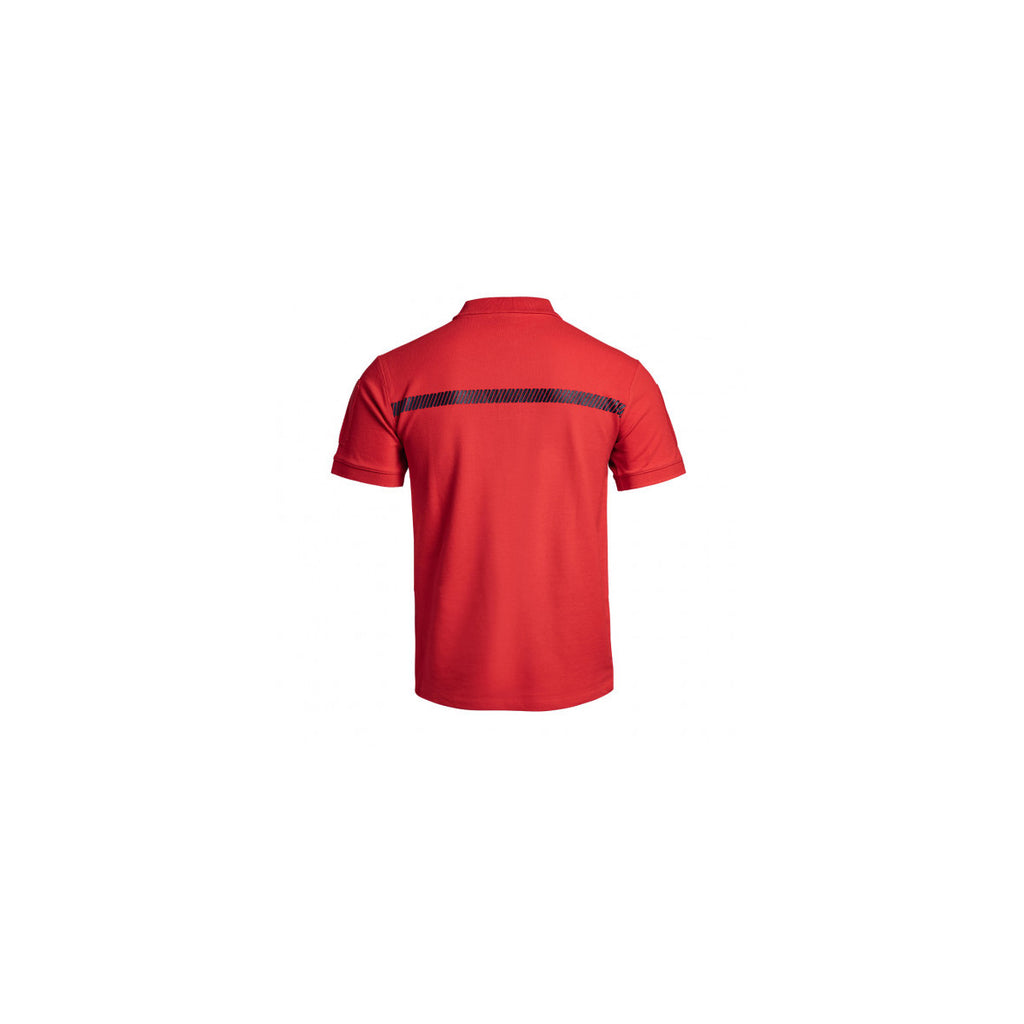Polo SÉCU-ONE Sécurité Incendie rouge.