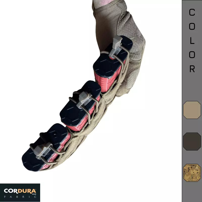 Porte Chargeur Triple / 5,56mm /"CastraPraetoria" /  Sable. HONOR.