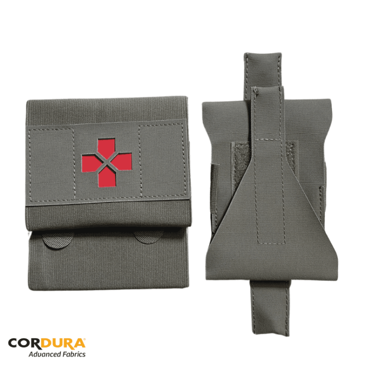 Pochette Tactique Horizontale Médic "FASTIFAK" / IFAK / Pouch / Sable. HONOR.