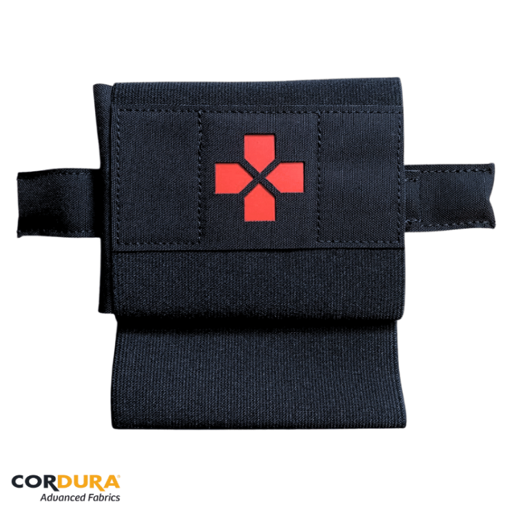 Pochette tactique / Pouch / IFAK / Médic / Noire. HONOR.