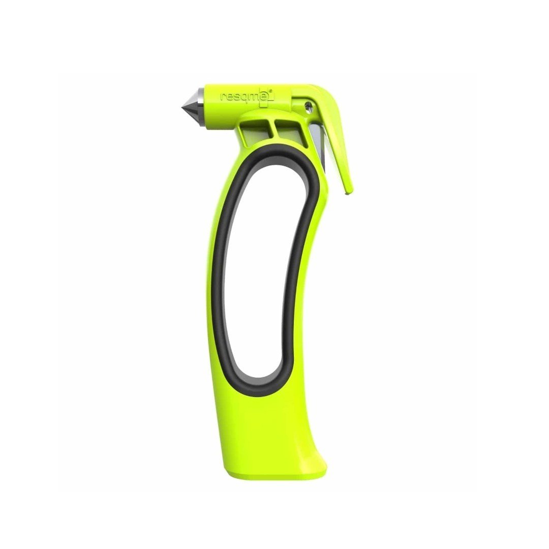 Marteau brise vitre / Coupe Sangle / Urgence / Jaune.