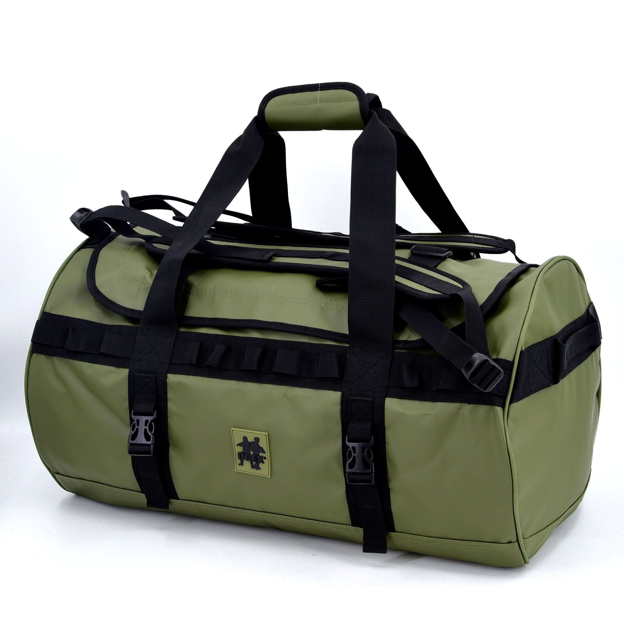 Sac de voyage Tarp 2 en 1 Vert Armée / Sac étanche / Waterproof / 35 litres.
