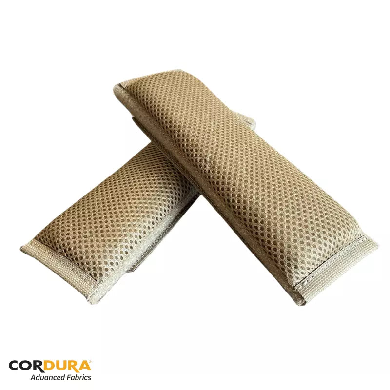 Pad de confort d'épaule pour porte plaque / Coussinet / Sable. HONOR.