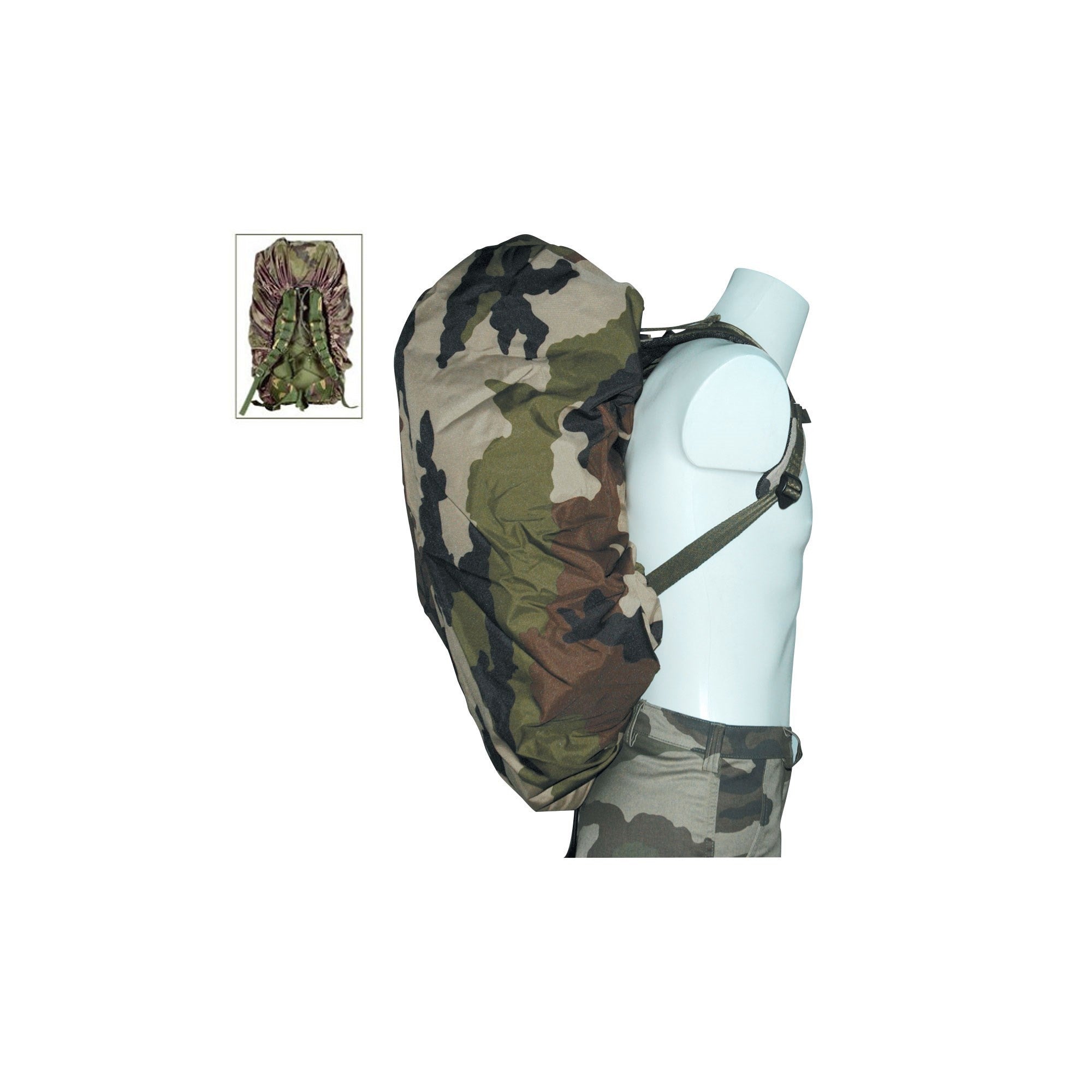 Sur-Sac à dos étanche / Waterproof / Imperméable /  35-110 litres. DCA OPEX.