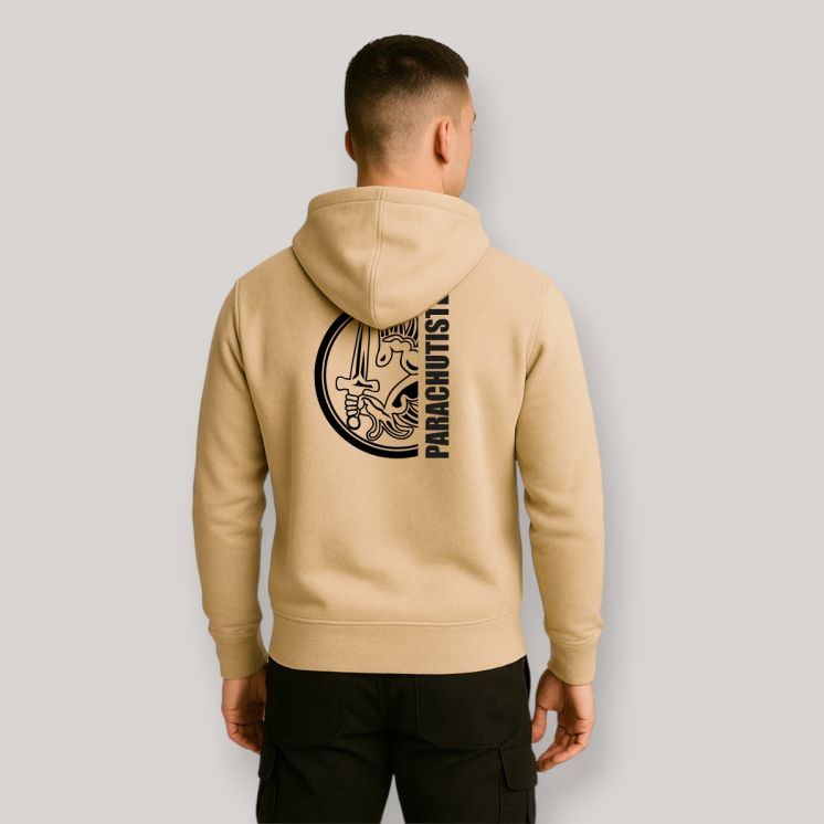 Sweat-shirt Parachutiste Métro Design, Light-Sand. SUMMIT OUTDOOR.