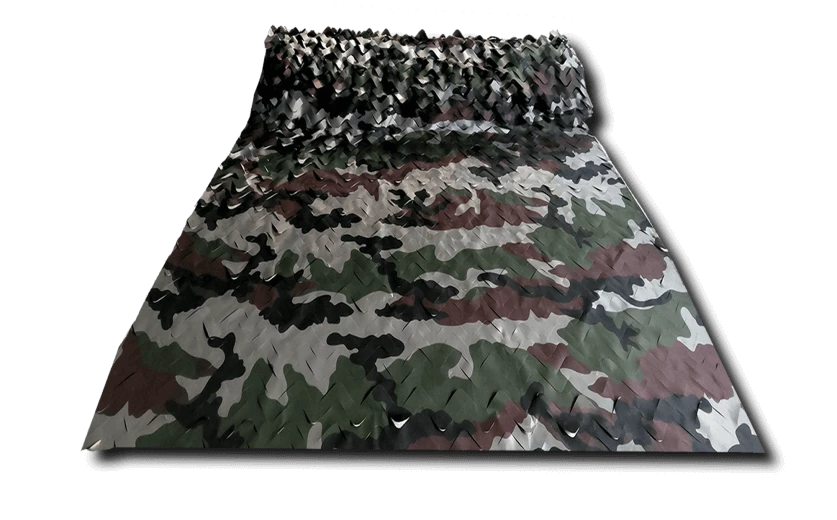 Rouleau de filet de camouflage de 50m / 80% d'ombrage /  300 Deniers  / CCE. BARTAVEL.