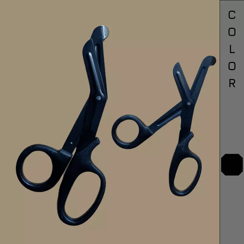 Ciseaux / IFAK / Médic / Noir. HONOR.