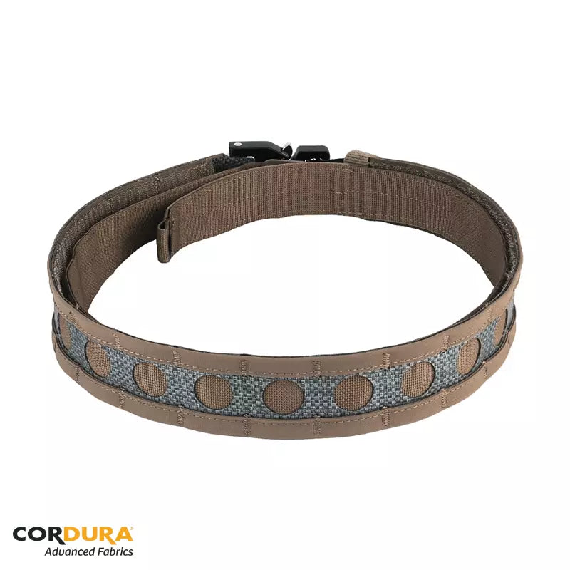 Ceinturon tactique / Ligne Basse / Ceinture tactique  "VELOCITY BELT" /  Sable. HONOR.