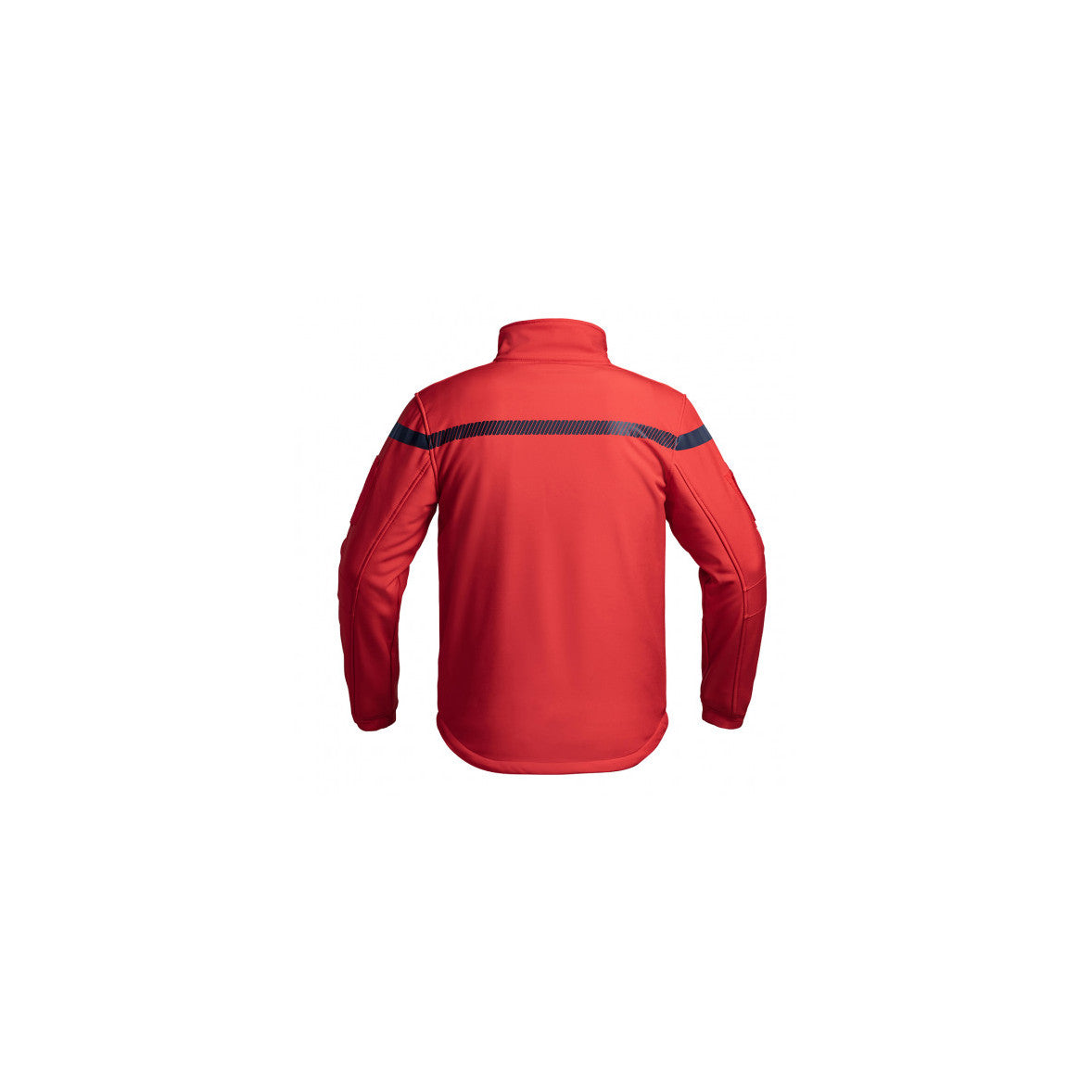 Veste Softshell SÉCU-ONE Sécurité Incendie rouge.